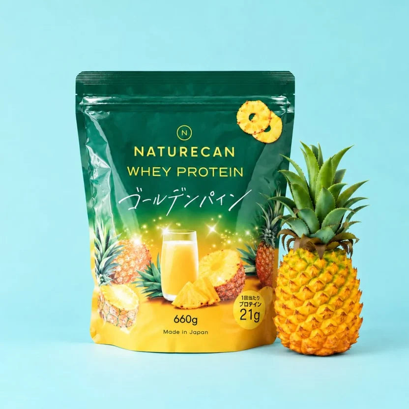 WPC乳清蛋白粉-黃金鳳梨口味