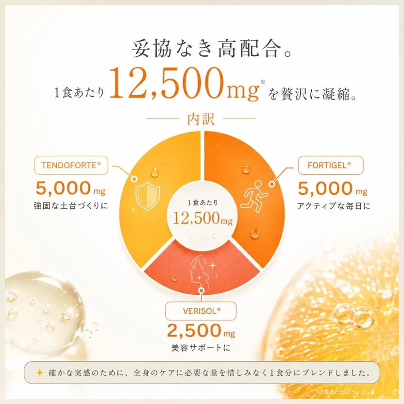 膠原蛋白肽粉 (橘子口味)