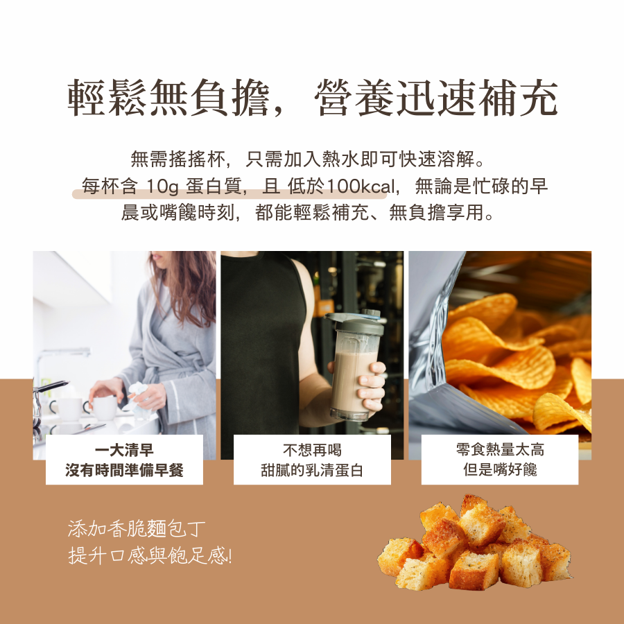 高蛋白蘑菇濃湯