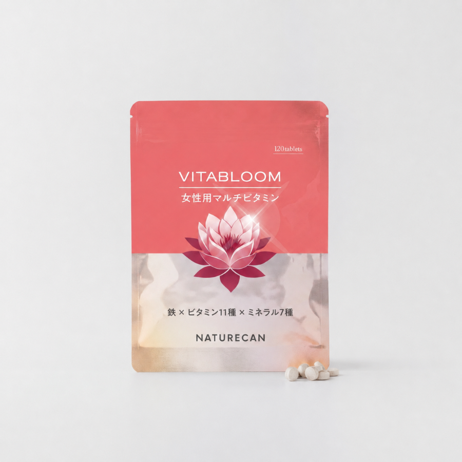 Naturecan Fitness TW【日本補鐵】女性專用全方位維他命