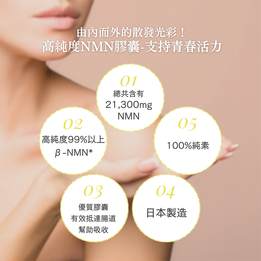 NMN 21300膠囊（菸醯胺單核苷酸）