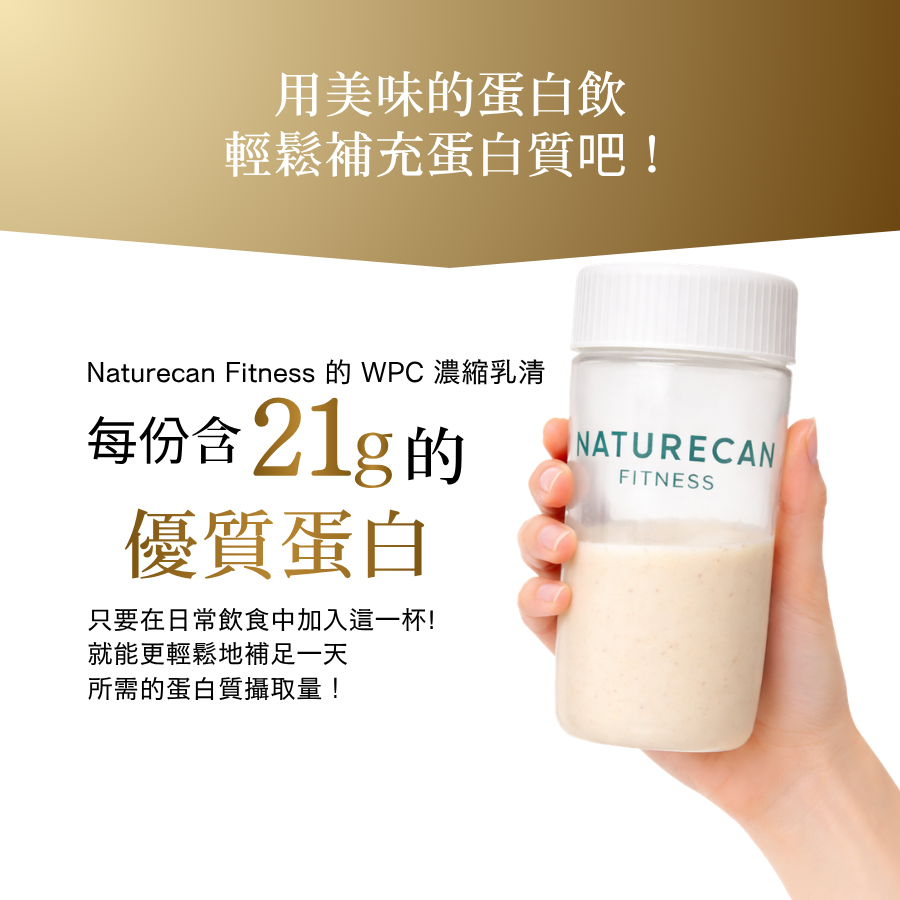 WPC乳清蛋白粉 - 白巧克力風味